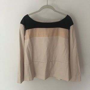 Club Monaco Pink and Black Blouse